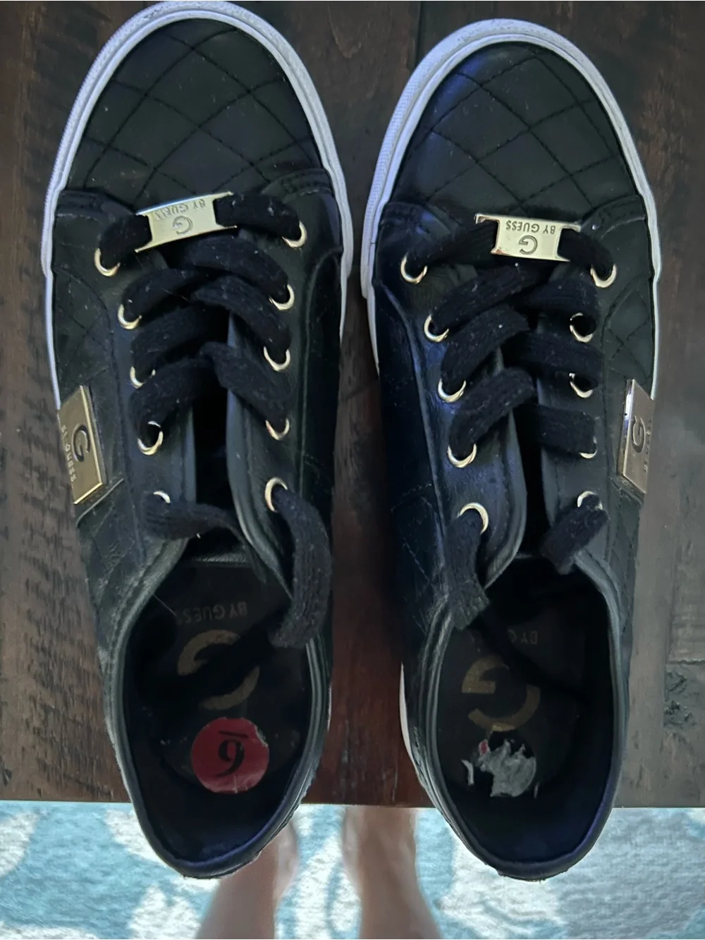 Guess quilted black